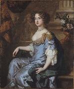 Sir Peter Lely Queen Mary II of England oil